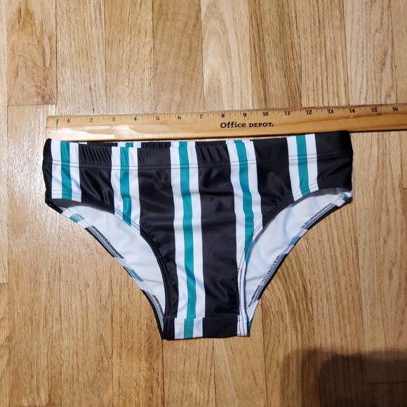 NWOT AIMPACT Men's Swimwear Briefs Beach Surf Drawstring Quick Dry Swim Briefs - Picture 3 of 7